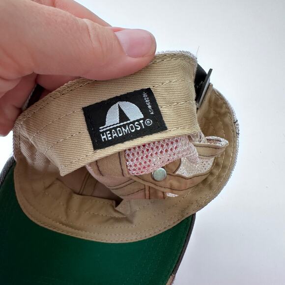 Headmost distreseed trucker hat adjustable - Picture 4 of 5